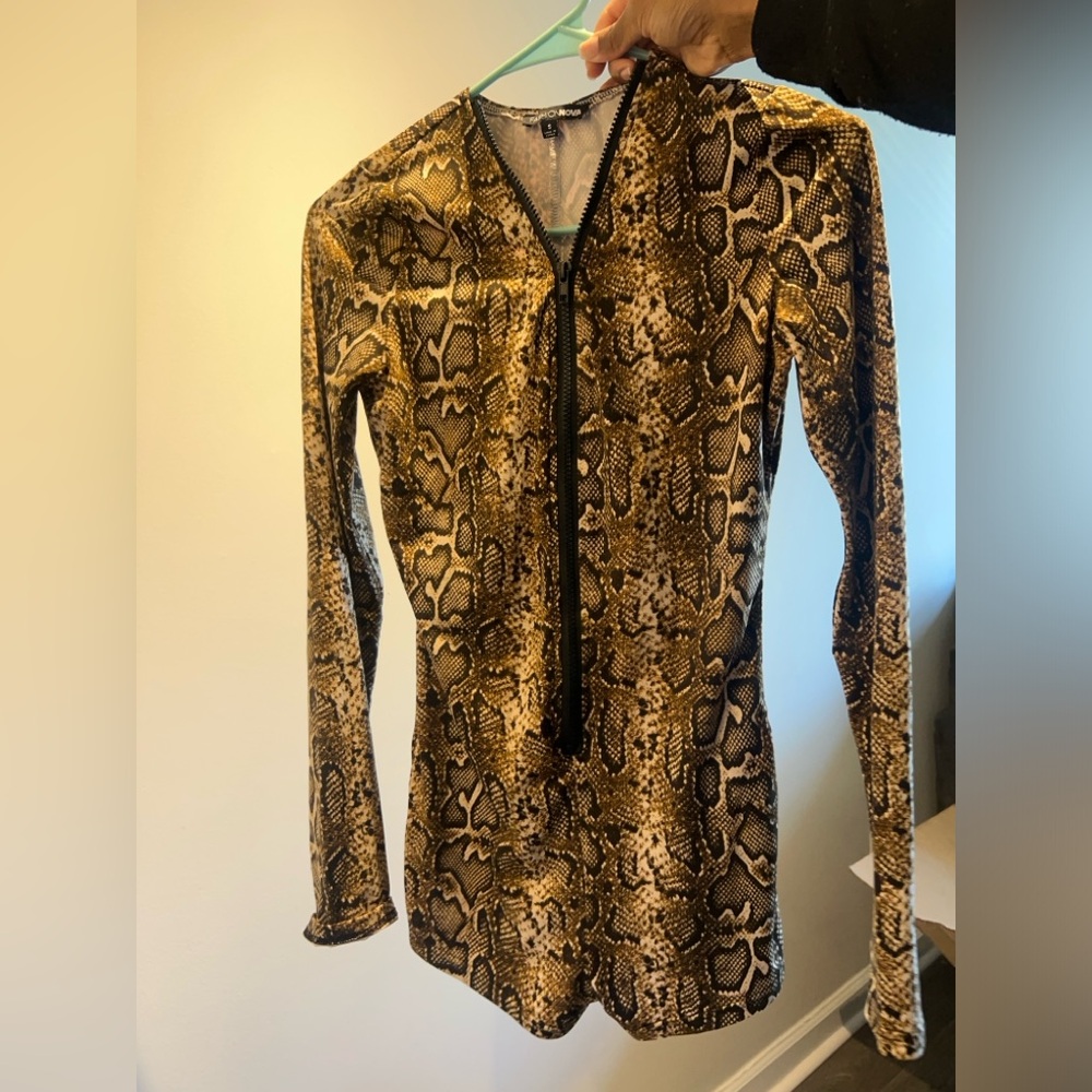 Snake Skin Jumpsuit